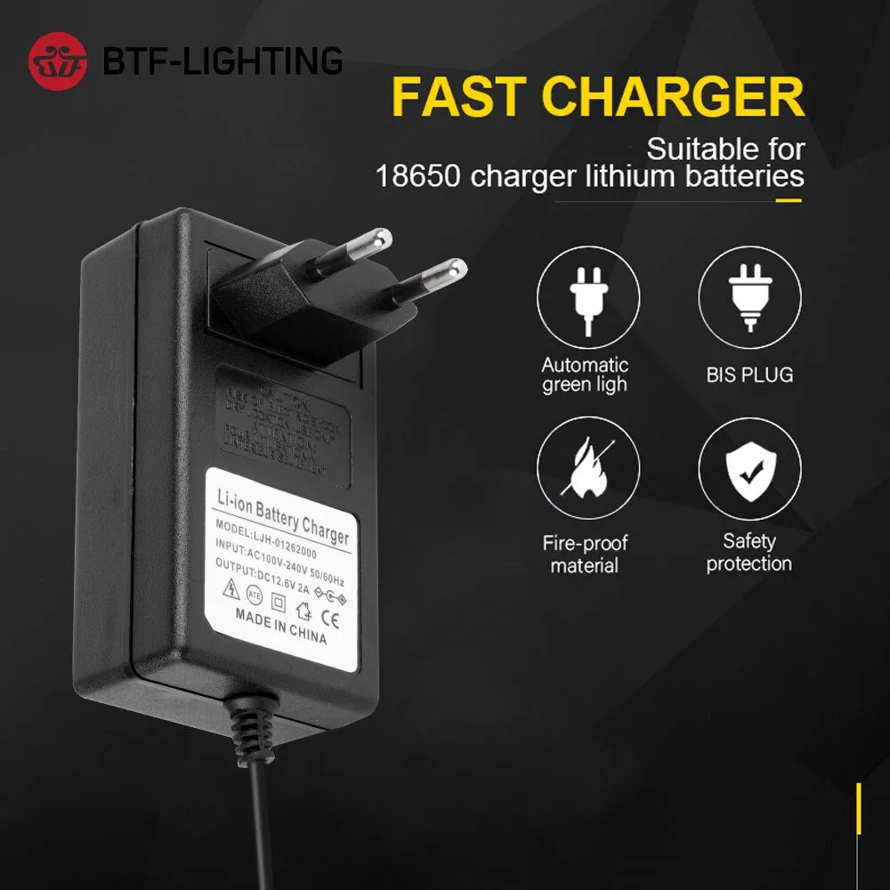 18650 Lithium Battery Charger Adapters 5.5mm*2.1mm 2.5mm 110-240V 3S Li-ion Polymer Wall Charger 12.6V 8.4V 16.8V 1A 2A 4.2V 1A