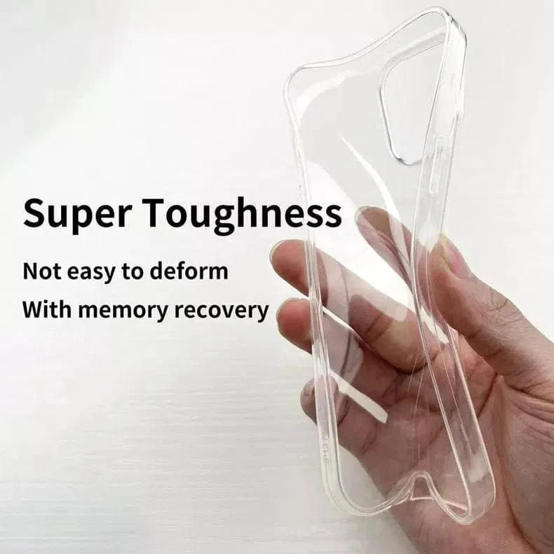 1mm Ultra Thin Clear Transparent Soft Silicone Phone Back Case for Apple iPhone