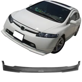 2006-2008 Honda Civic 4Dr HCL Style Front Bumper Lip Spoiler PP