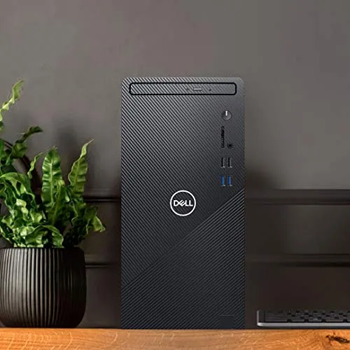 2021 Newest Dell Inspiron 3000 Desktop Computer, Intel Quad-Core i3-10100 Processor Up to 4.3Ghz, 16GB DDR4 RAM, 1 TB HDD, Wi-Fi, SD Card Reader, HDMI, VGA, Win10 Home, Black