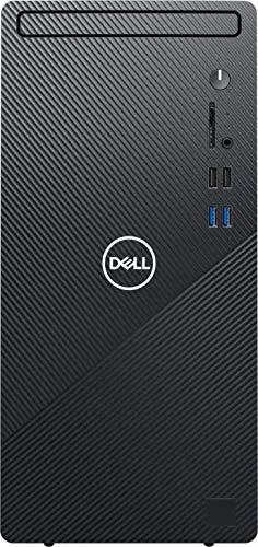 2021 Newest Dell Inspiron 3000 Desktop Computer, Intel Quad-Core i3-10100 Processor Up to 4.3Ghz, 16GB DDR4 RAM, 1 TB HDD, Wi-Fi, SD Card Reader, HDMI, VGA, Win10 Home, Black