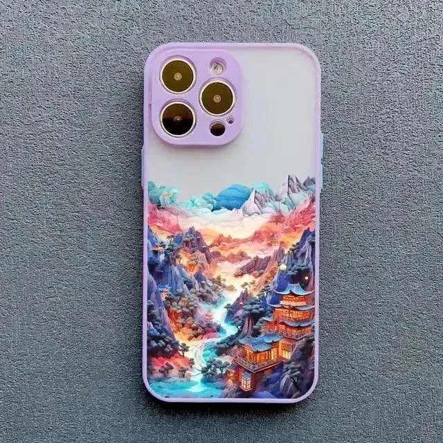 3D Beautiful Landscape Art Case (For iPhones)