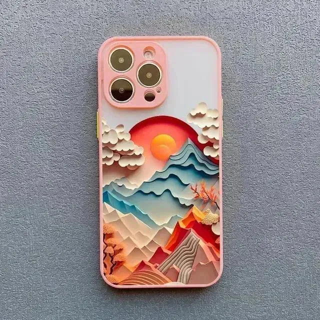 3D Beautiful Landscape Art Case (For iPhones)