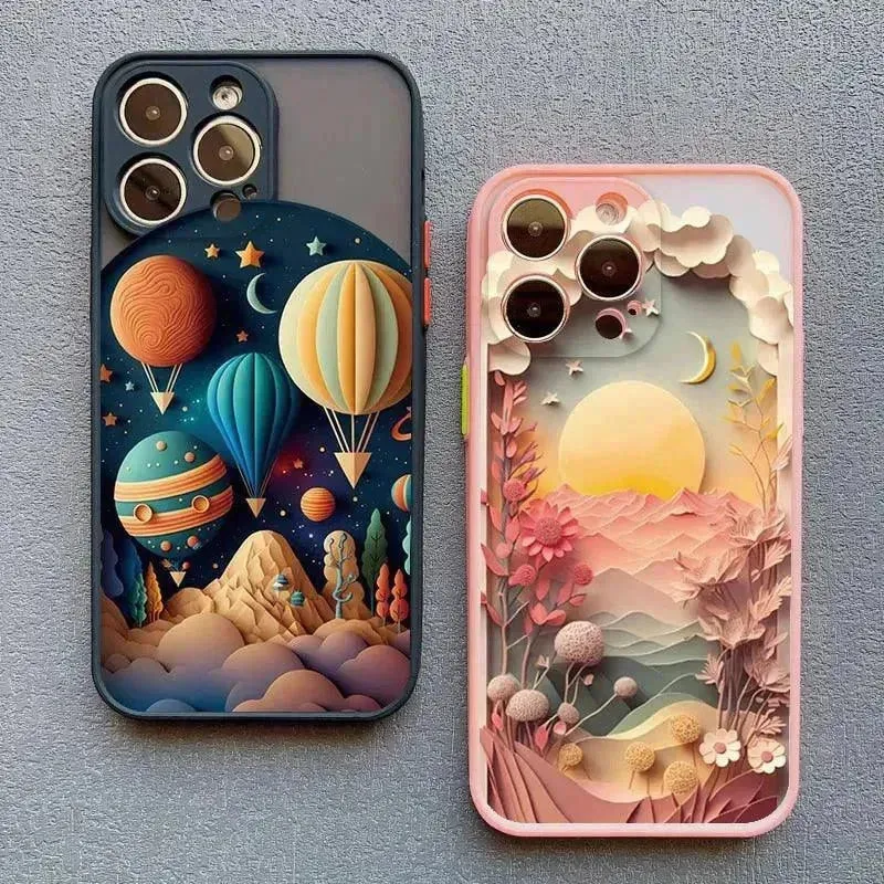 3D Beautiful Landscape Art Case (For iPhones)