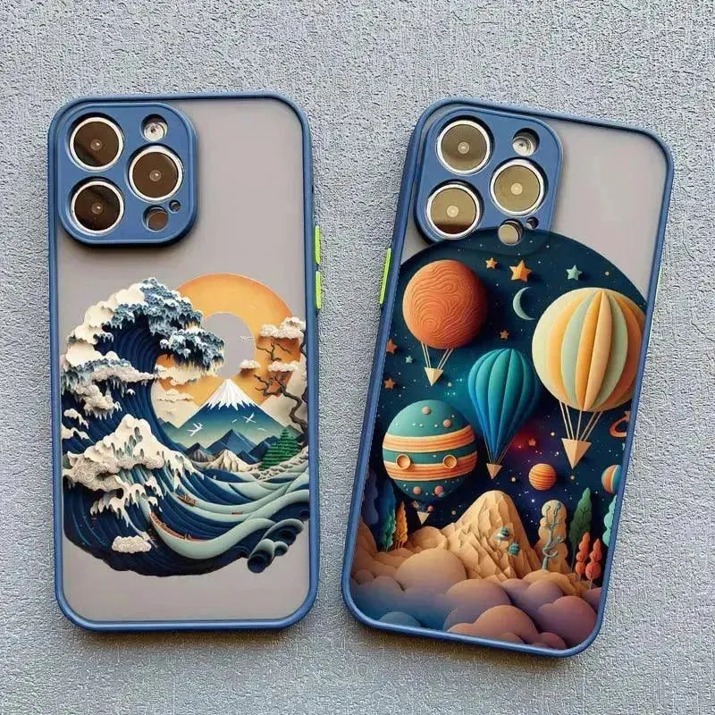 3D Beautiful Landscape Art Case (For iPhones)