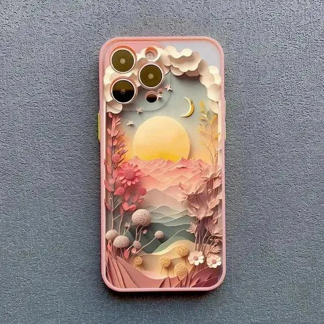 3D Beautiful Landscape Art Case (For iPhones)