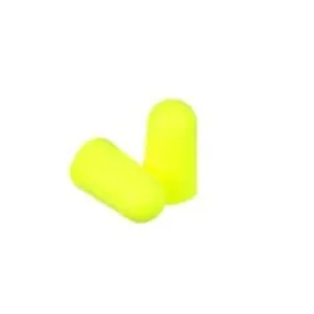 3M™ E-A-Rsoft™ Yellow Neons™ Earplugs 312-1251, Uncorded, Poly Bag,
Large Size, 2000 Pair/Case