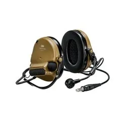 3M™ PELTOR™ ComTac™ VI NIB Headset MT20H682BB-47N CY, Single DL, Coyote Brown, Backband, 10 ea/Case, Restricted