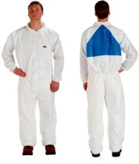 3M™ Protective Coverall 4540 CS White & Blue Type 5/6 Size 4XL, 25 EA/Case