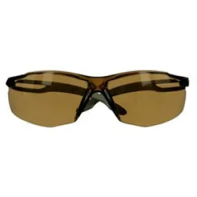 3M™ SecureFit™ 500 Series SF505SGAF-DGR, Olive Green, Scotchgard™ Anti-Fog Coating, Brown AF-AS Lens, 20 ea/Case