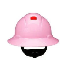 3M™ SecureFit™ Full Brim Hard Hat H-813SFR-UV, Pink, 4-Point Pressure Diffusion Ratchet Suspension, with Uvicator, 20 ea/Case