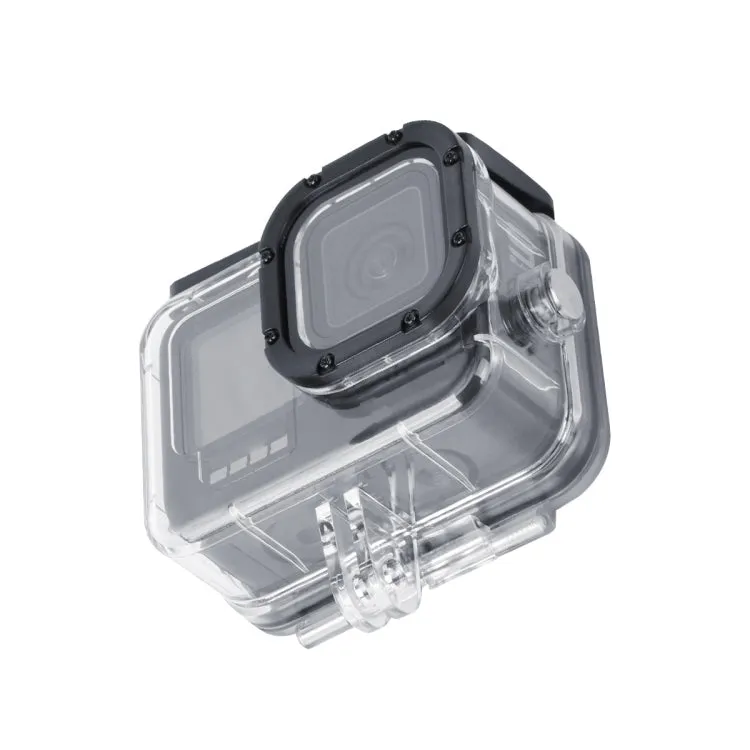 45m Waterproof Housing Protective Case with Buckle Basic Mount & Screw For GoPro HERO10 Black / HERO9 Black