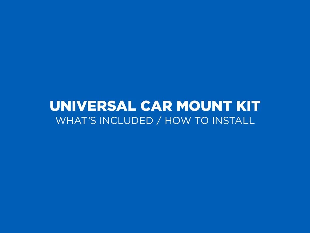 4x4 Car Kits - Universal Fit