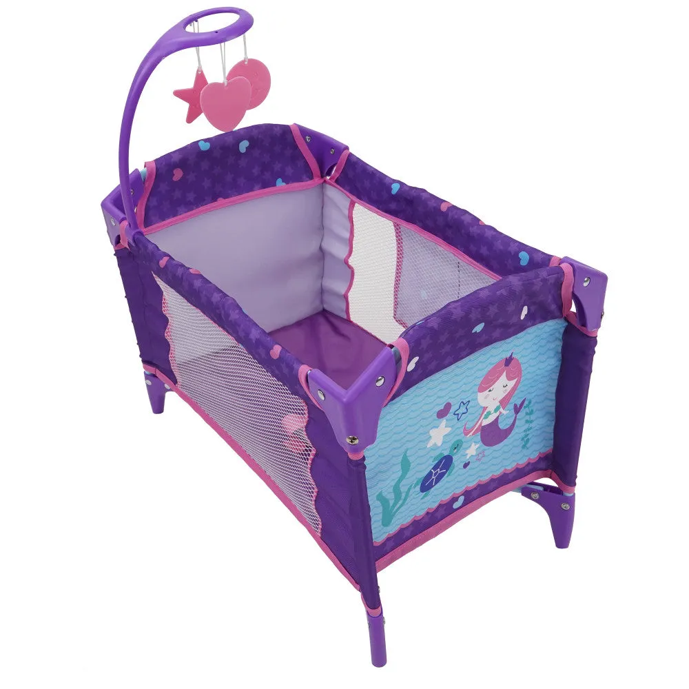 509 Mermaid Dream n Fun Doll Play Yard - Portable Playset