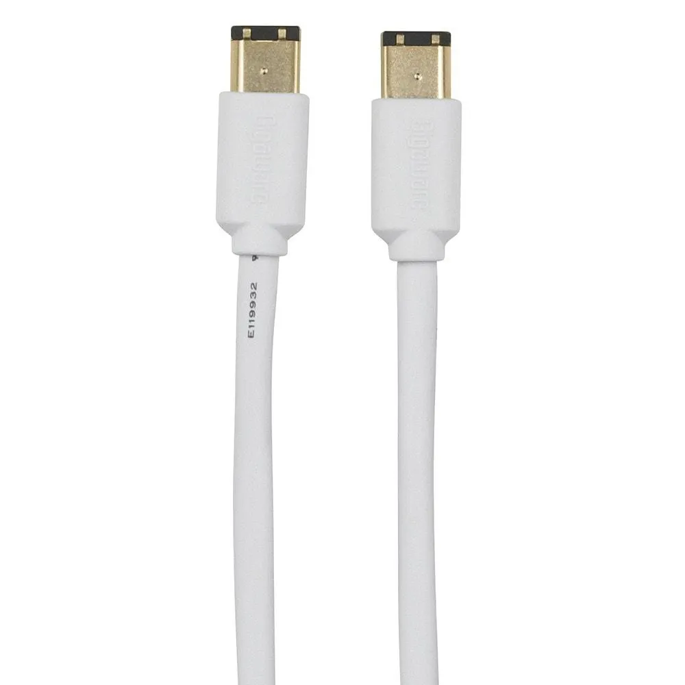 6-Pin to 6-Pin IEEE 1394 FireWire Cable - 6 Feet