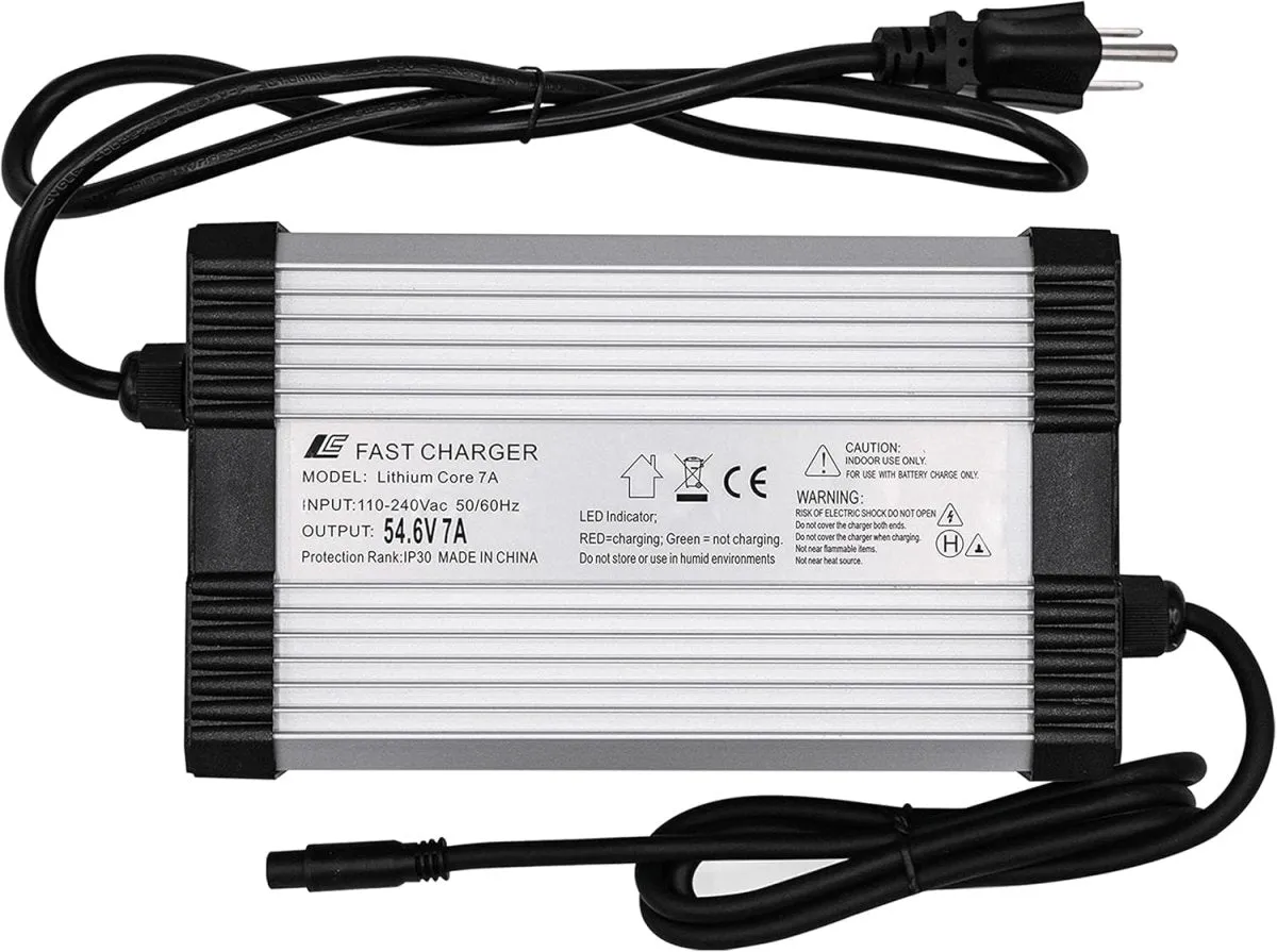 7A SUPER Fast Charger (Compatible with Super 73 RX, R, & S2 - Golf Carts)