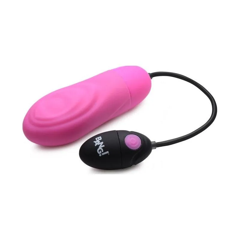 7X Pulsing Rechargeable Bullet Pink