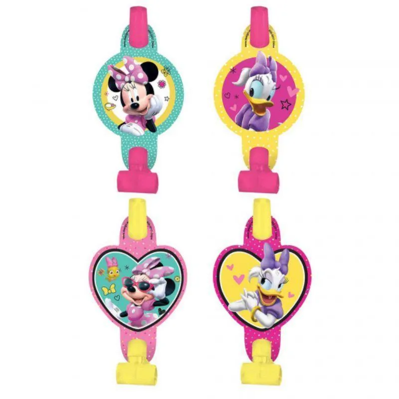 8 Pack Minnie Mouse Happy Helpers Blowouts - 13cm