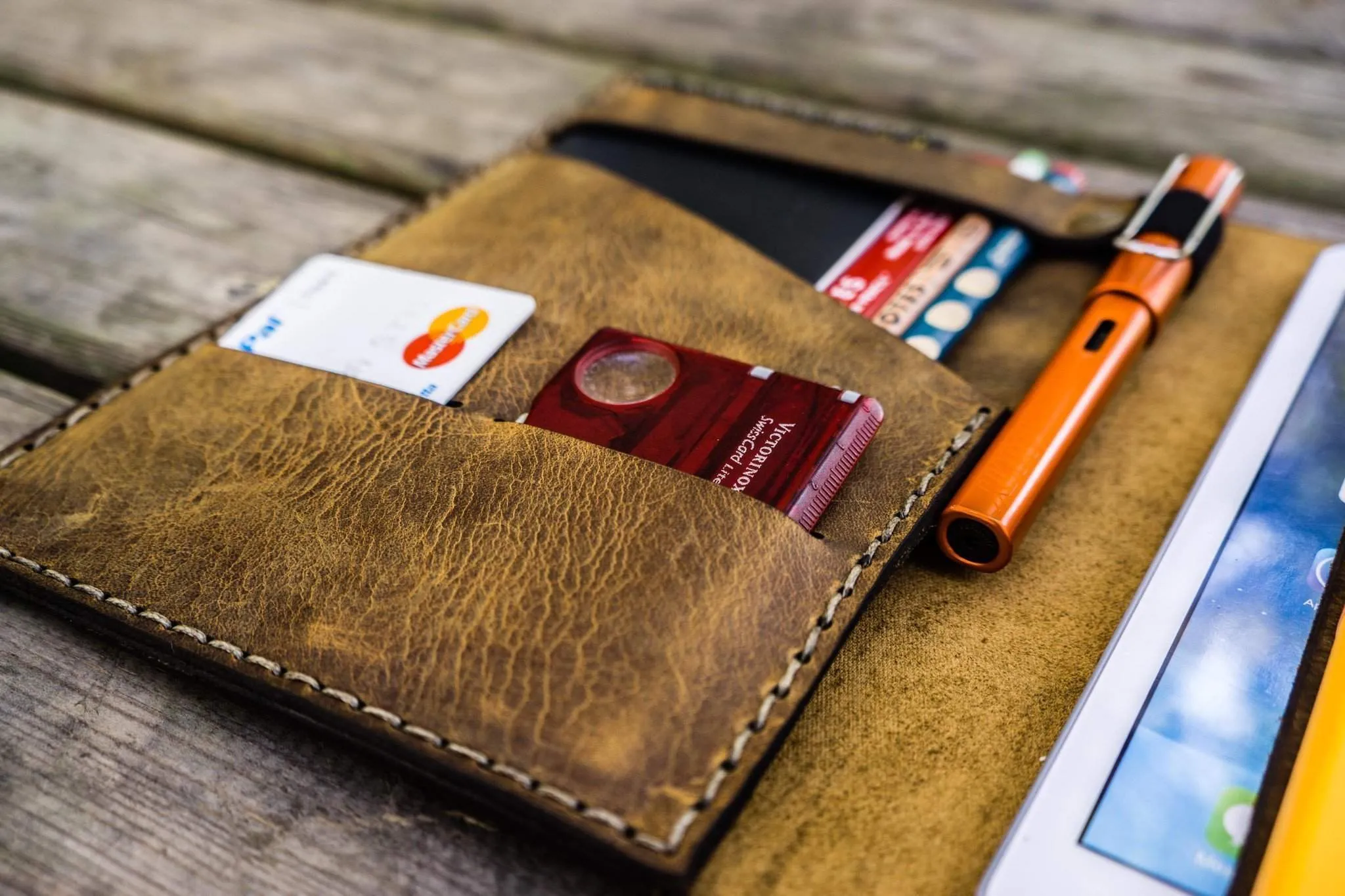 A5 Leather Notebook Cover for Leuchtturm1917 - Crazy Horse Brown