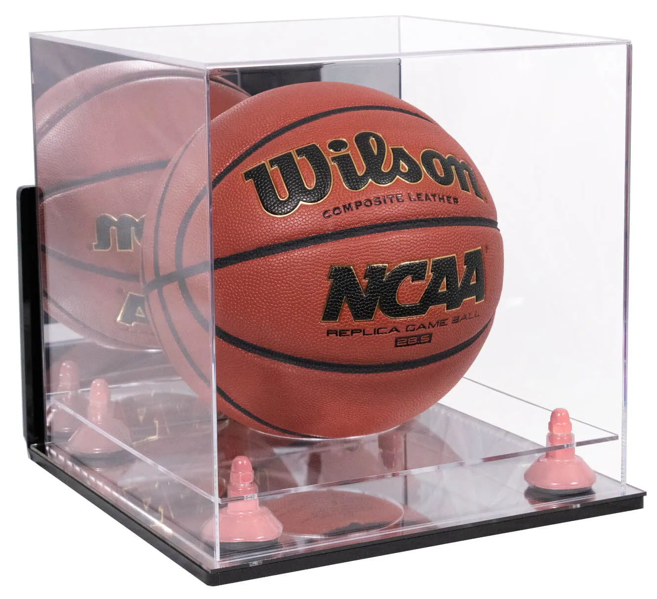 Acrylic Full Size Basketball Display Case - Mirror no Wall Mounts (B01/A001)