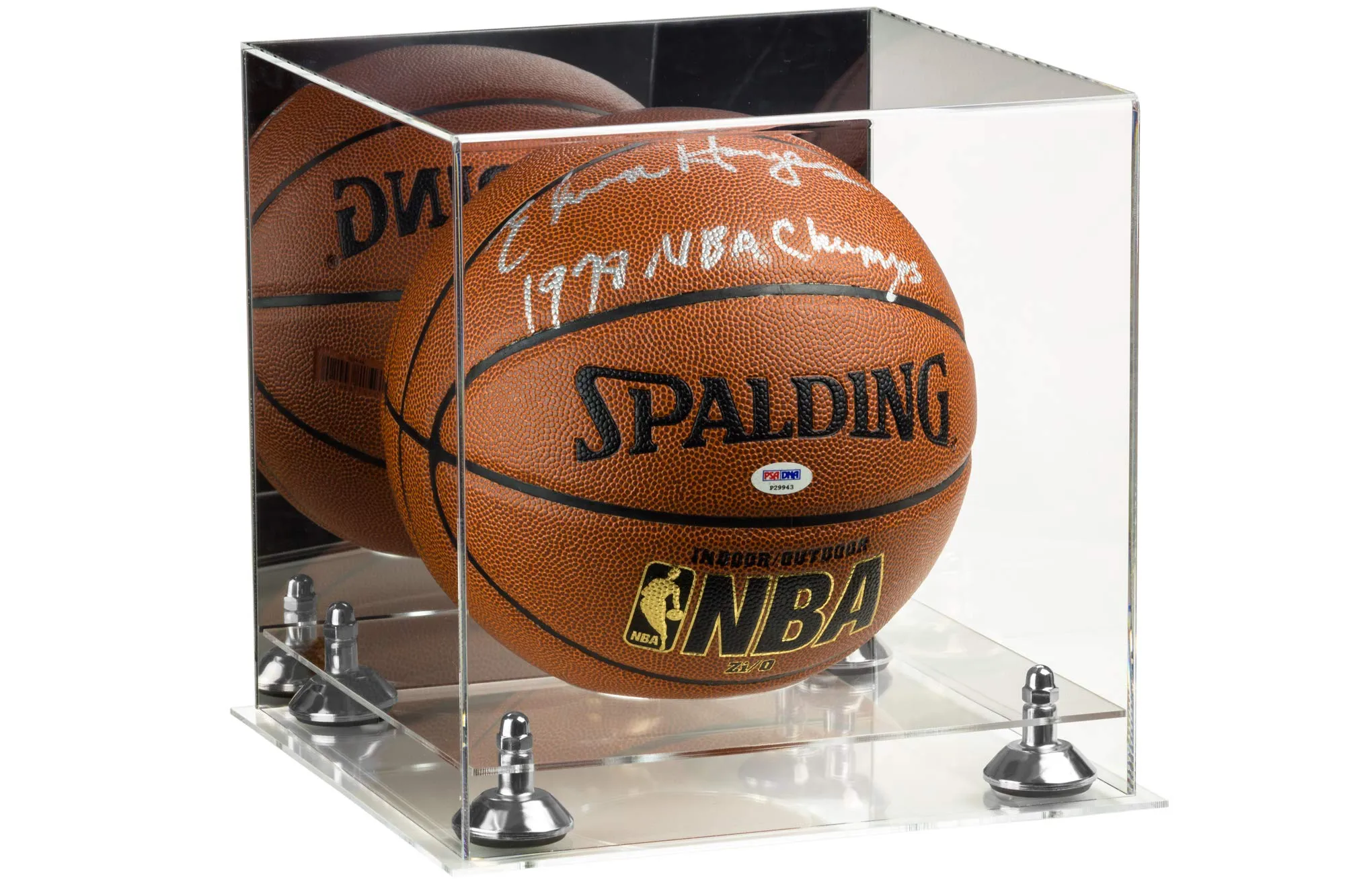 Acrylic Full Size Basketball Display Case - Mirror no Wall Mounts (B01/A001)