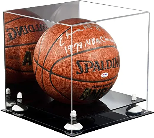 Acrylic Full Size Basketball Display Case - Mirror no Wall Mounts (B01/A001)