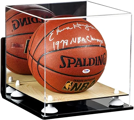 Acrylic Full Size Basketball Display Case - Mirror no Wall Mounts (B01/A001)