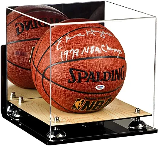 Acrylic Full Size Basketball Display Case - Mirror no Wall Mounts (B01/A001)