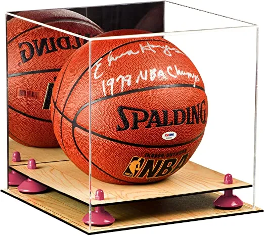 Acrylic Full Size Basketball Display Case - Mirror no Wall Mounts (B01/A001)