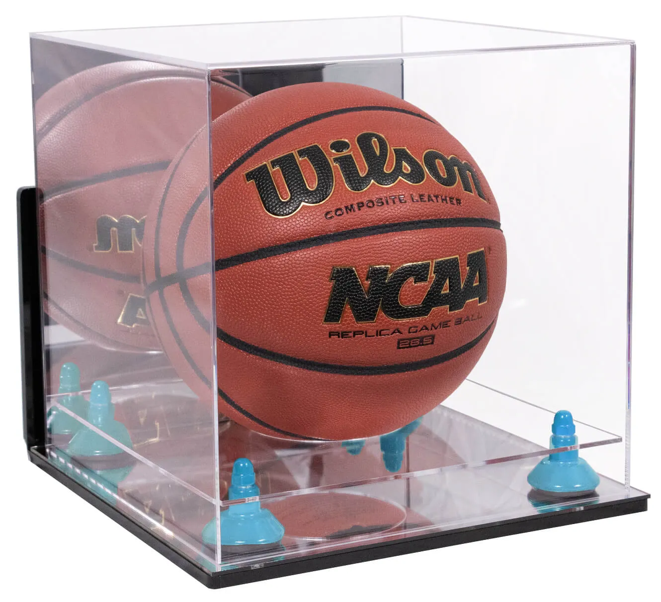 Acrylic Full Size Basketball Display Case - Mirror no Wall Mounts (B01/A001)