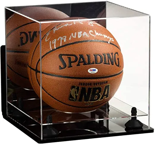 Acrylic Full Size Basketball Display Case - Mirror no Wall Mounts (B01/A001)