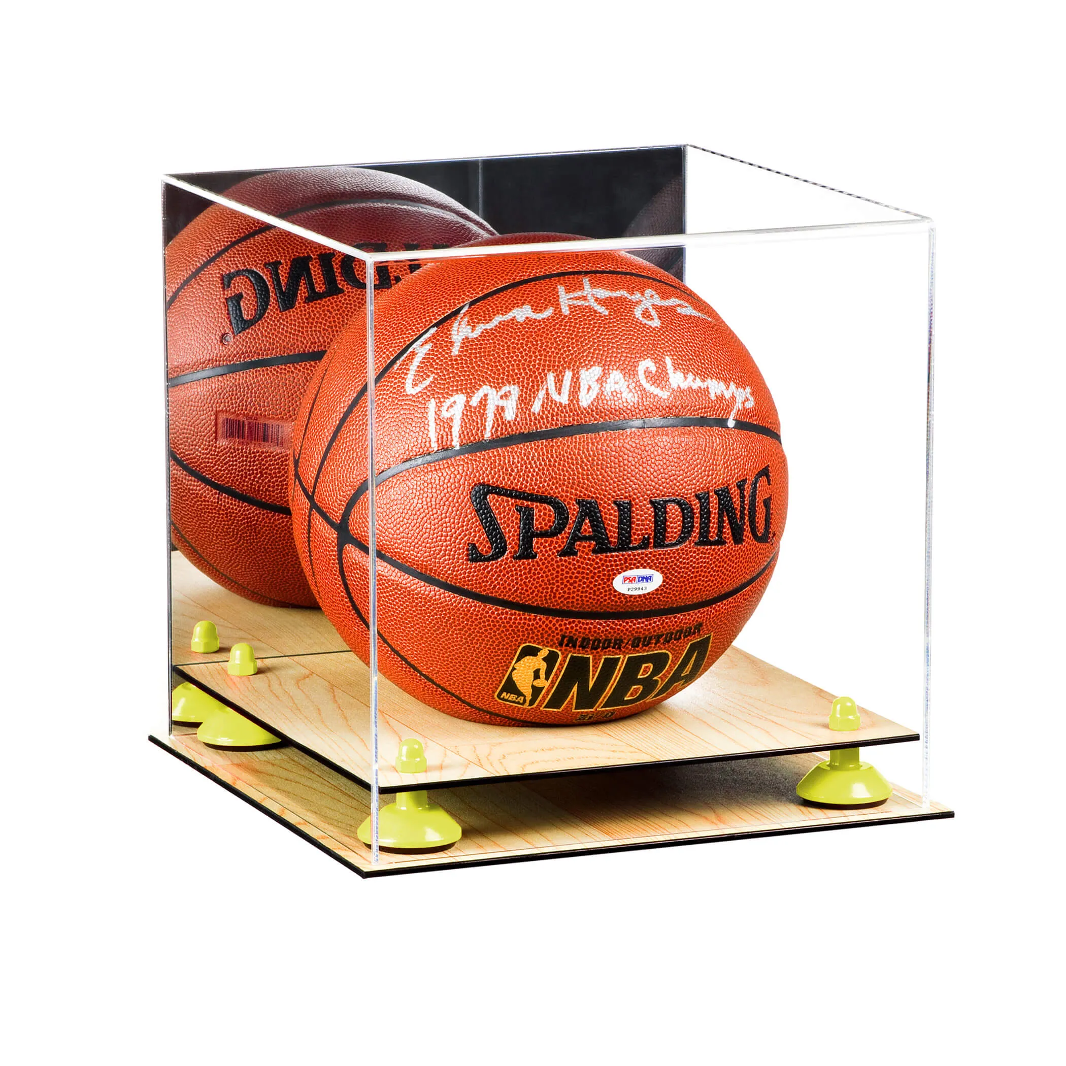 Acrylic Full Size Basketball Display Case - Mirror no Wall Mounts (B01/A001)