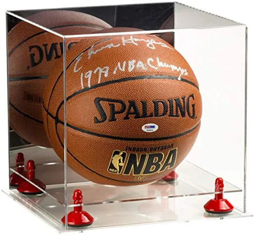 Acrylic Full Size Basketball Display Case - Mirror no Wall Mounts (B01/A001)