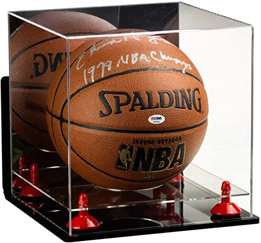 Acrylic Full Size Basketball Display Case - Mirror no Wall Mounts (B01/A001)