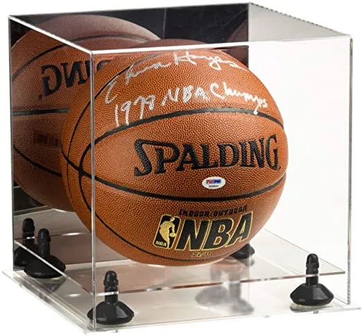 Acrylic Full Size Basketball Display Case - Mirror no Wall Mounts (B01/A001)