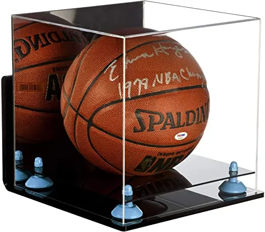 Acrylic Full Size Basketball Display Case - Mirror no Wall Mounts (B01/A001)