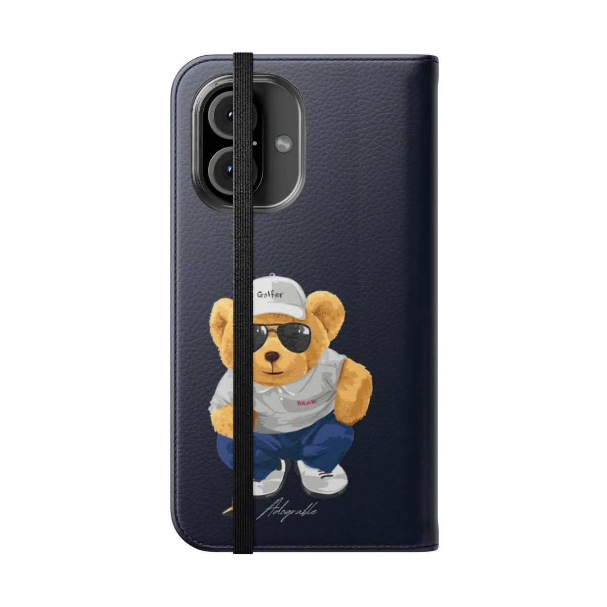 Adorable Bear Golfing Phone Case