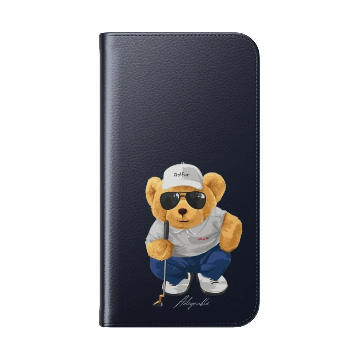 Adorable Bear Golfing Phone Case