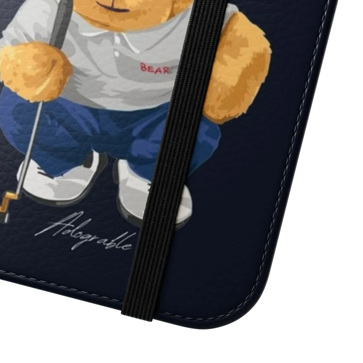 Adorable Bear Golfing Phone Case