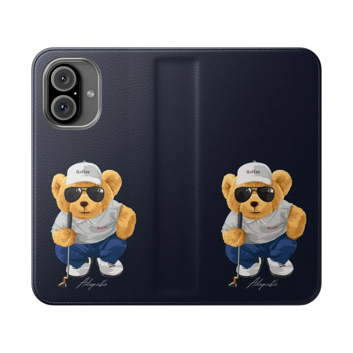 Adorable Bear Golfing Phone Case