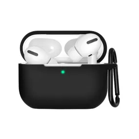 AirPods Pro Case Cover with Carabiner-Black