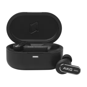 AKG AKGN5HYBRIDBLKAM True Wireless Noise Canceling Earbuds (Black)