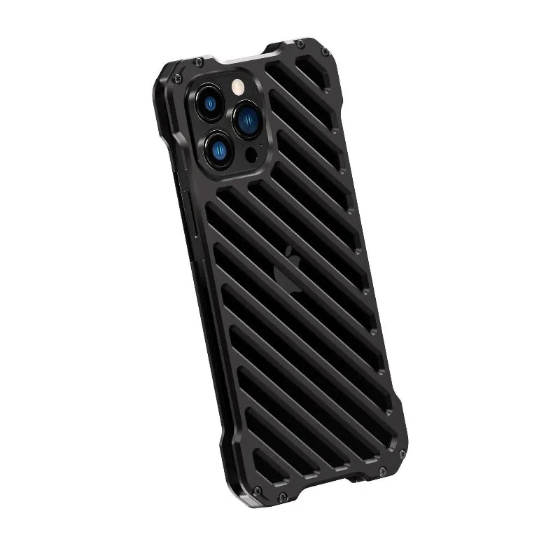 Aluminum Armor Metal Phone Case For iPhone