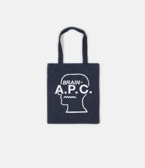 A.P.C. x Brain Dead Tote Bag - White