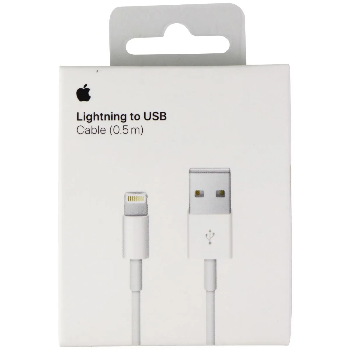 Apple (1.5-Ft) Lightning 8-Pin to USB Charge/Sync Cable for iPhone/iPad - White