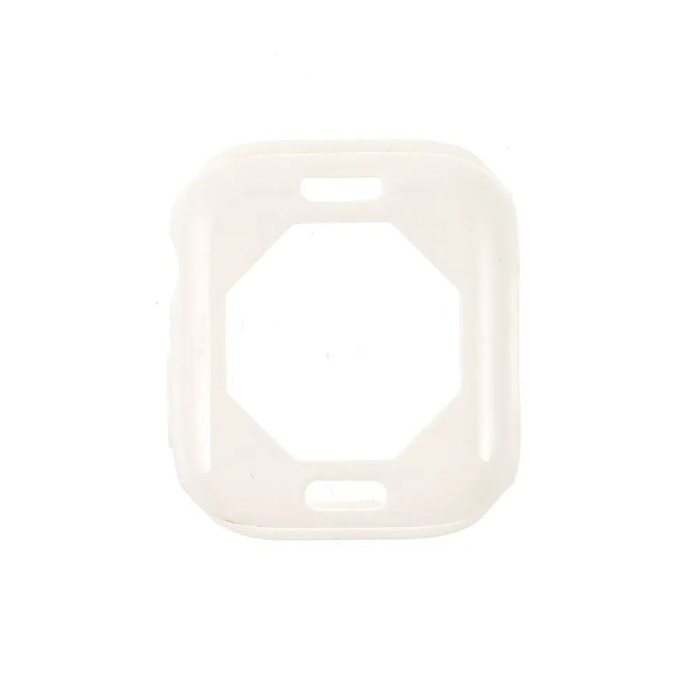 Apple Watch (45mm) solid color TPU cover - White