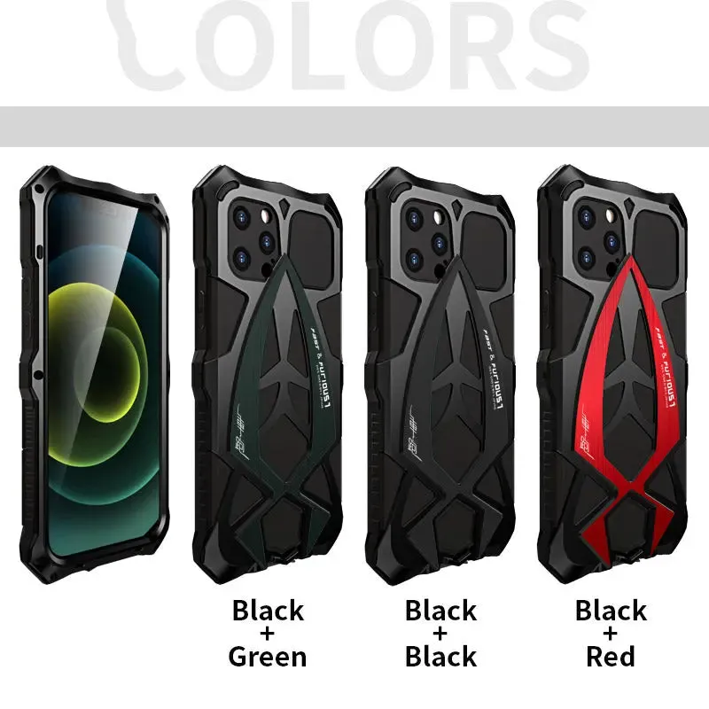 armor Metal phone case for iphone