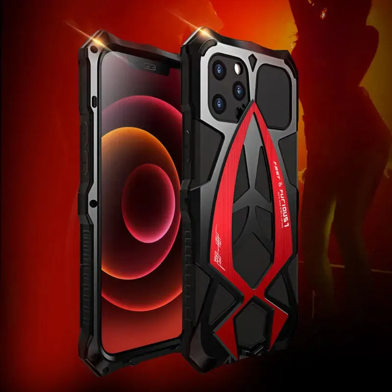 armor Metal phone case for iphone