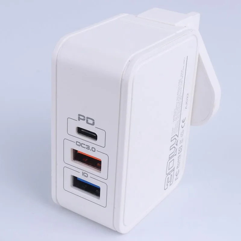 Aspor A838 30W PD Fast Charger - White