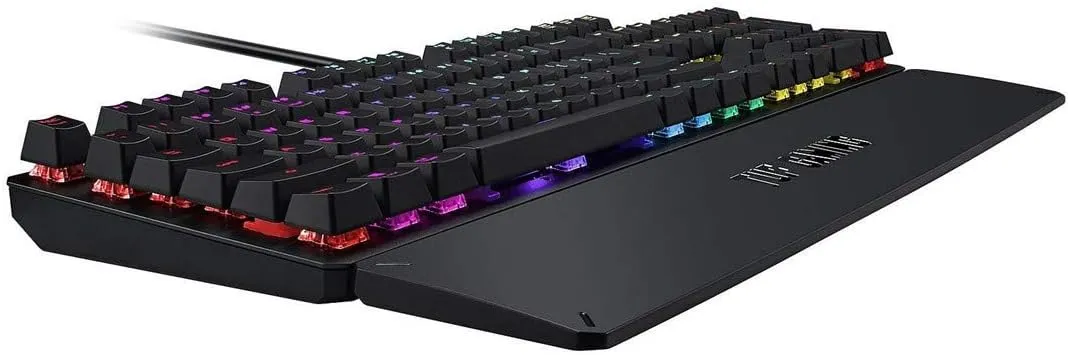 ASUS 華碩 TUF Gaming K3 RGB 機械遊戲鍵盤 (紅軸)(90MP01Q0-BKUA00)